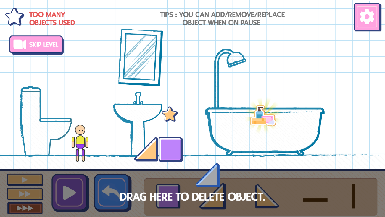 Ragdoll Bob Puzzle — screenshot 1