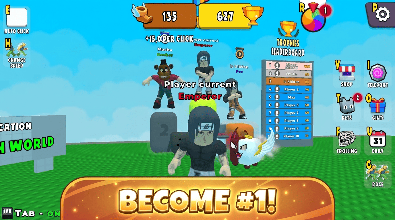 Obby: Speed per Click 99,9 screenshot