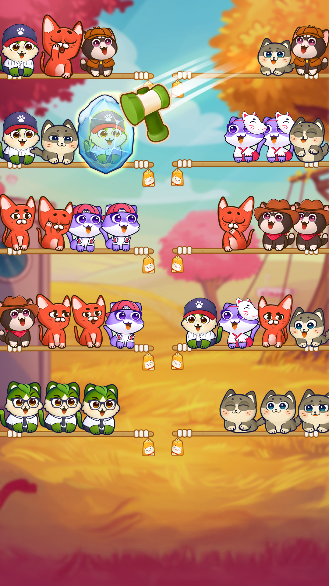 Kitten Sort Puzzle: Cute Pet Game screenshot 7