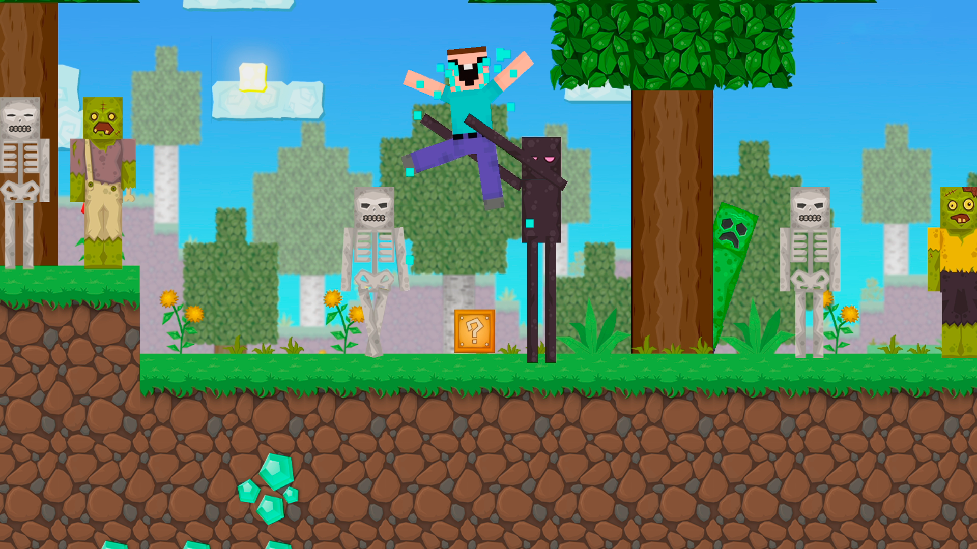 Noob Vs Monsters & Zombies screenshot