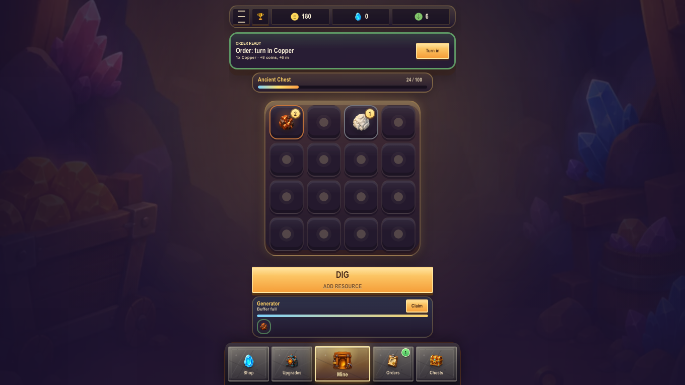 Merge Mine — screenshot 2