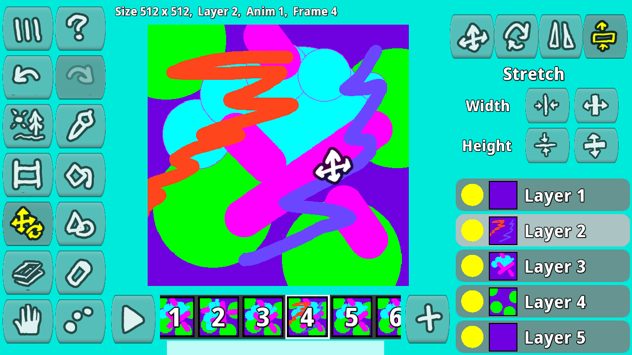 Pixamator (Pixel Animator 2) screenshot