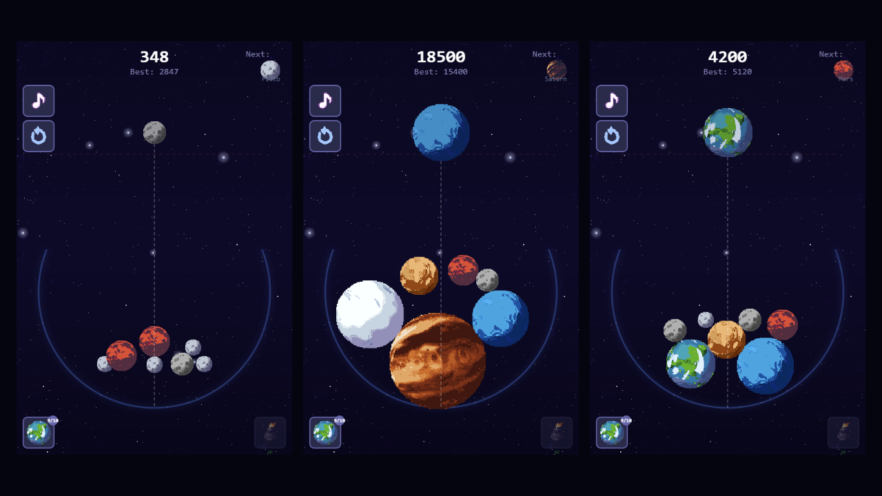 Pixel Planets 2048 — screenshot 3