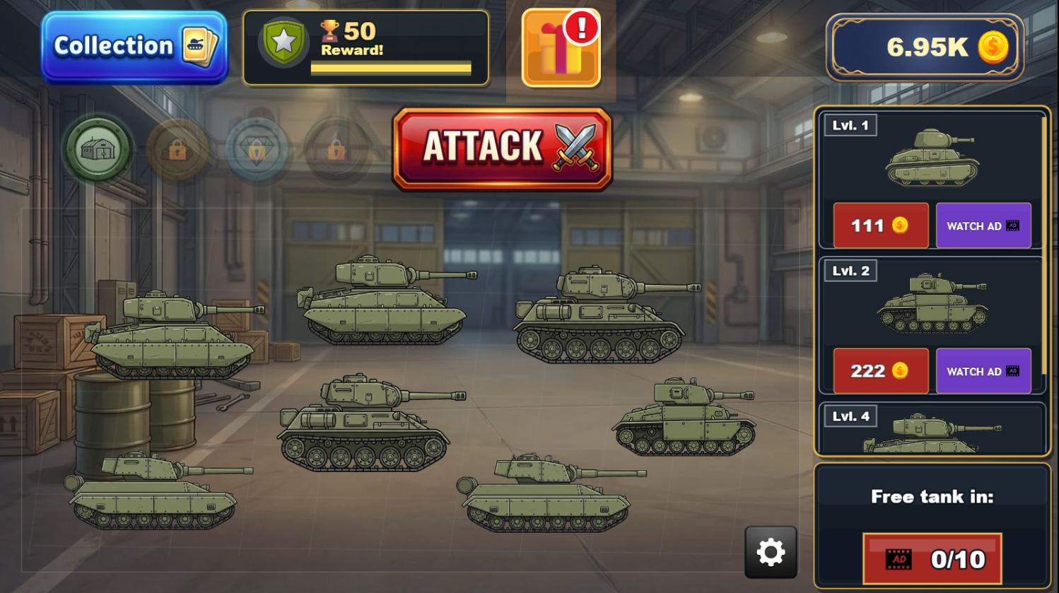 Merge Tanks: Armored Battle — screenshot 6