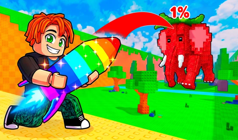 Fly the Rocket For Lucky Blocks! game cover