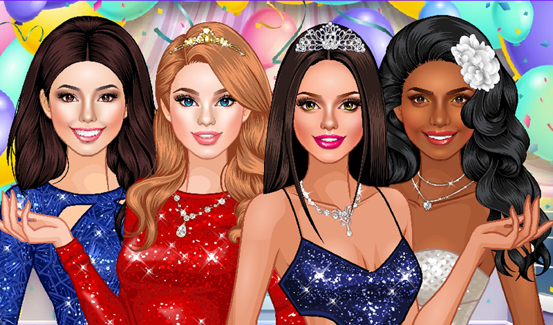 Prom Night Dress Up game cover