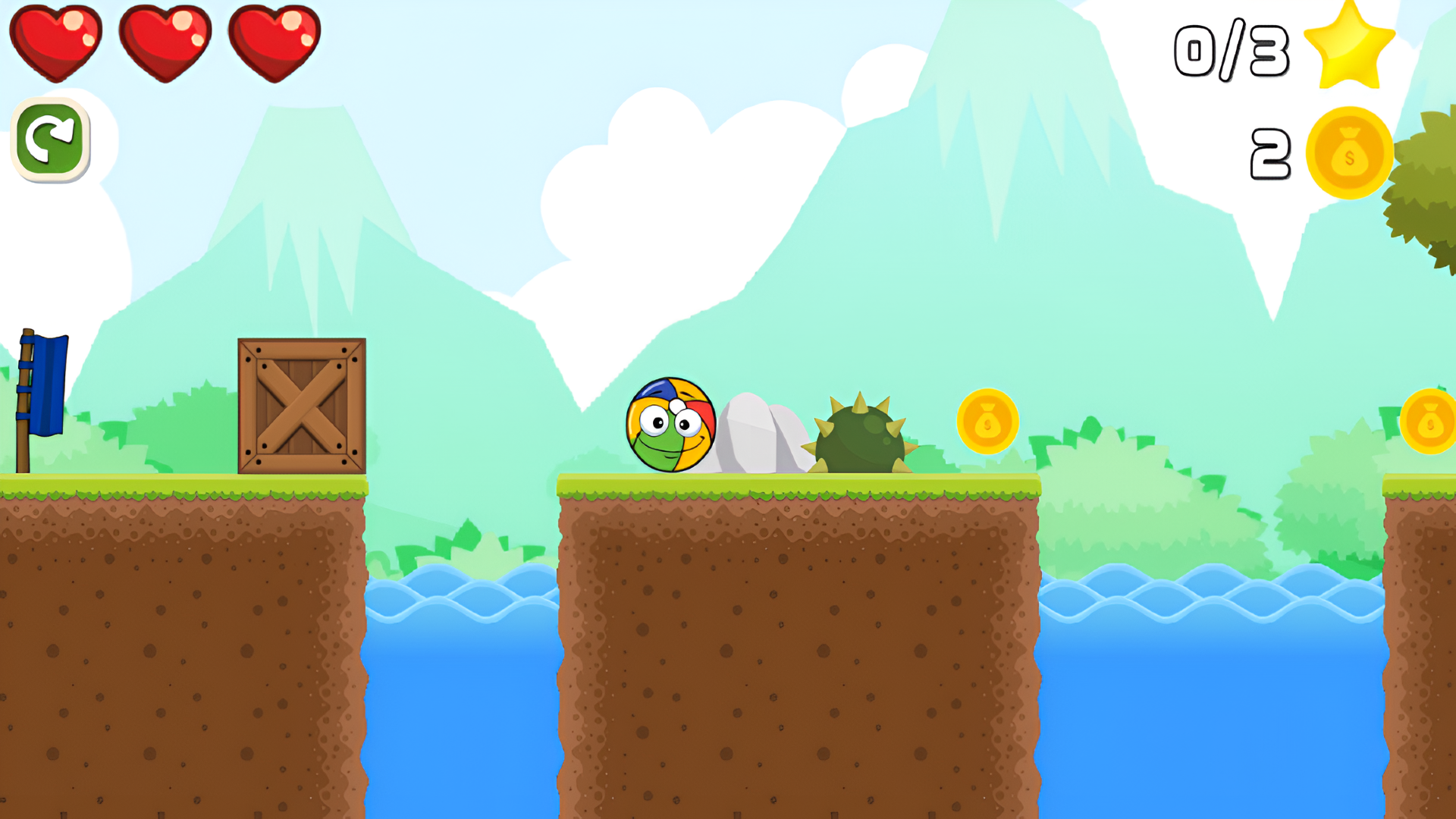 Ball: Adventure in the woods screenshot