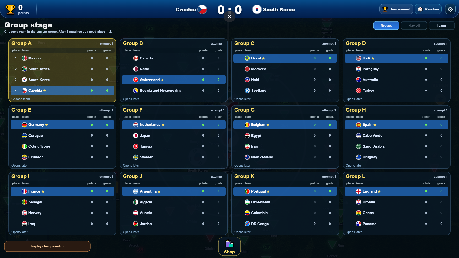 National Teams Battle 2026 — screenshot 2