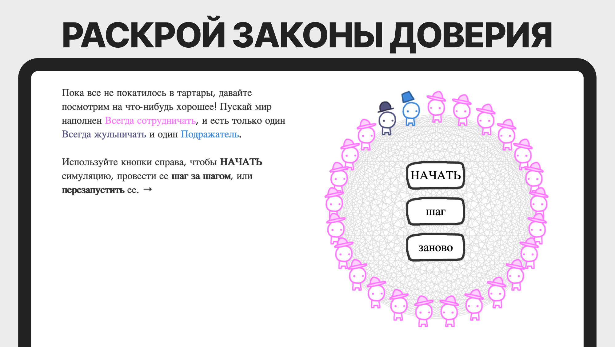 Эволюция доверия — screenshot 4