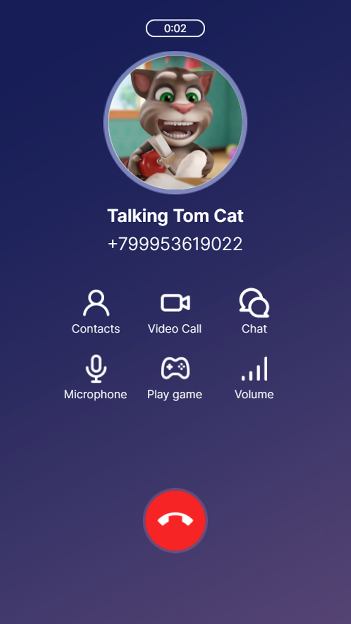 Talking Tom Cat Calls: Chat Prank, Video Call screenshot 10