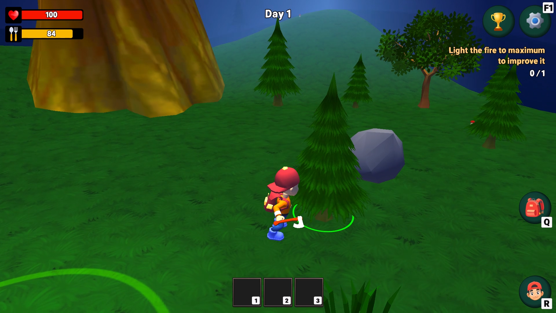 99 nights in the Forest: Camp Survival screenshot