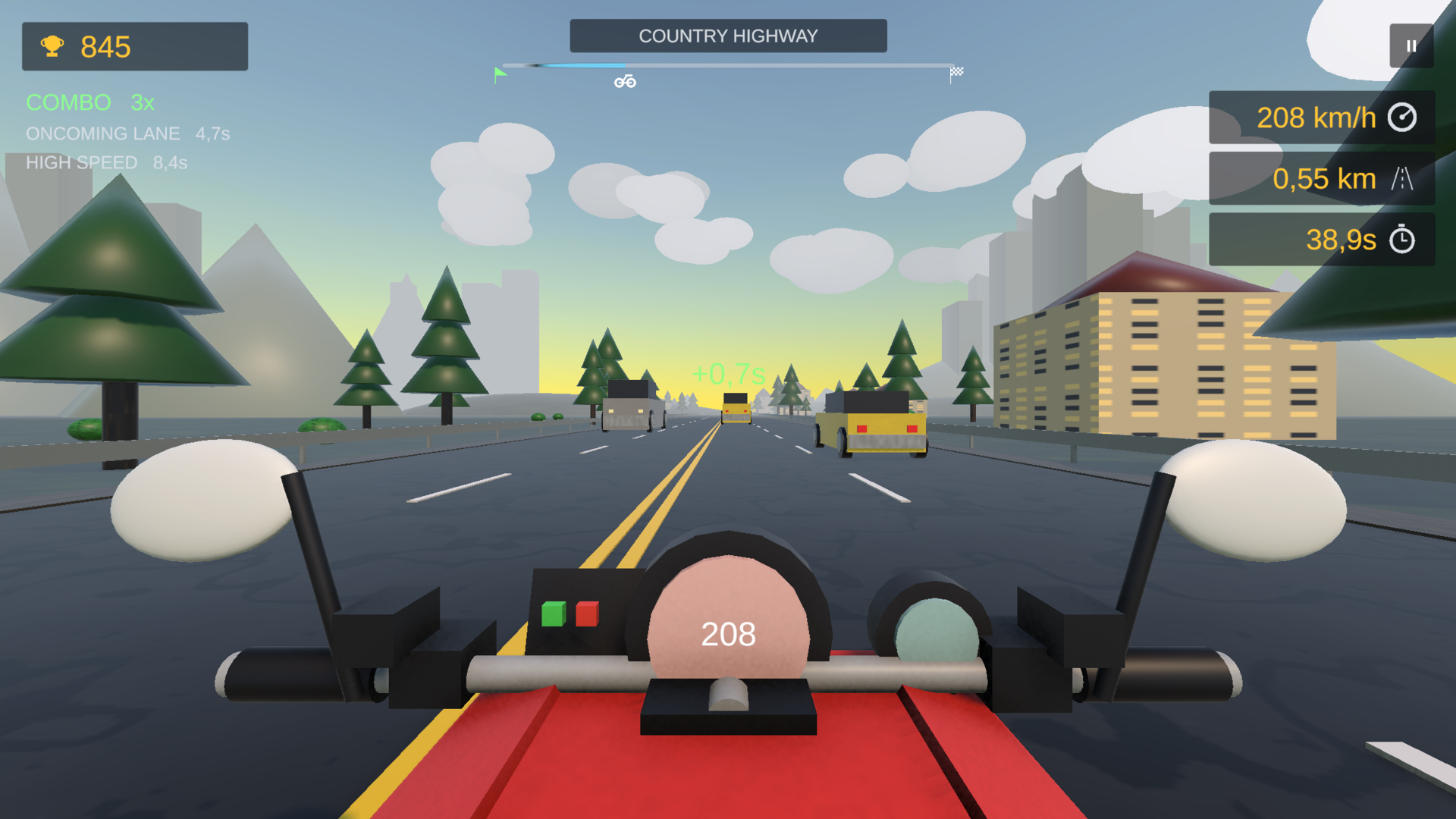 Moto Traffic 3D: Racing & Overtakes — screenshot 1