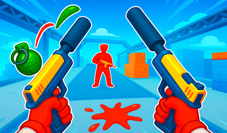 Obby Paintball: Online with Friends