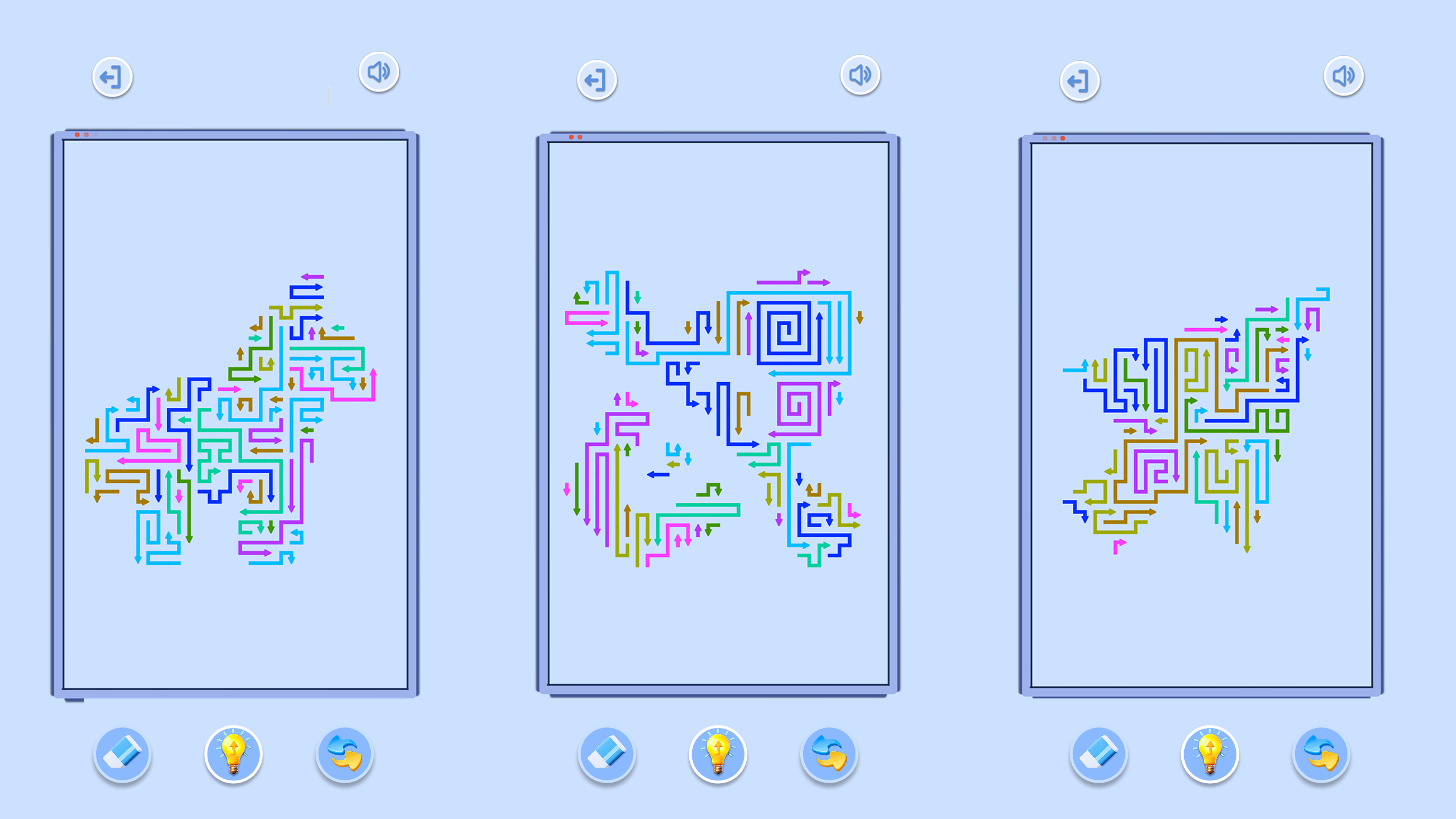 Crush Arrows: Line Maze screenshot