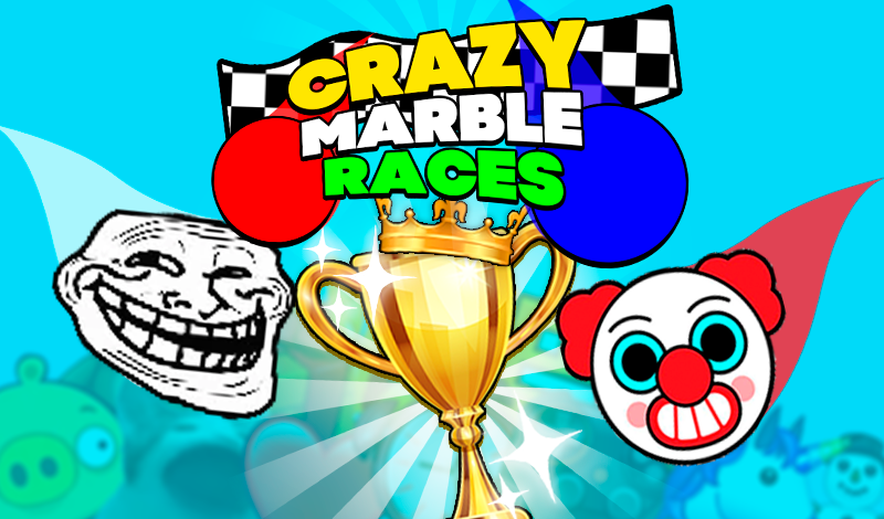 Crazy Marble Races! game cover