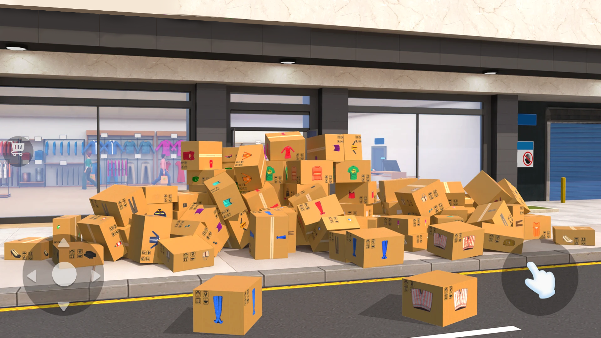 Clothing Shop 3D Online screenshot