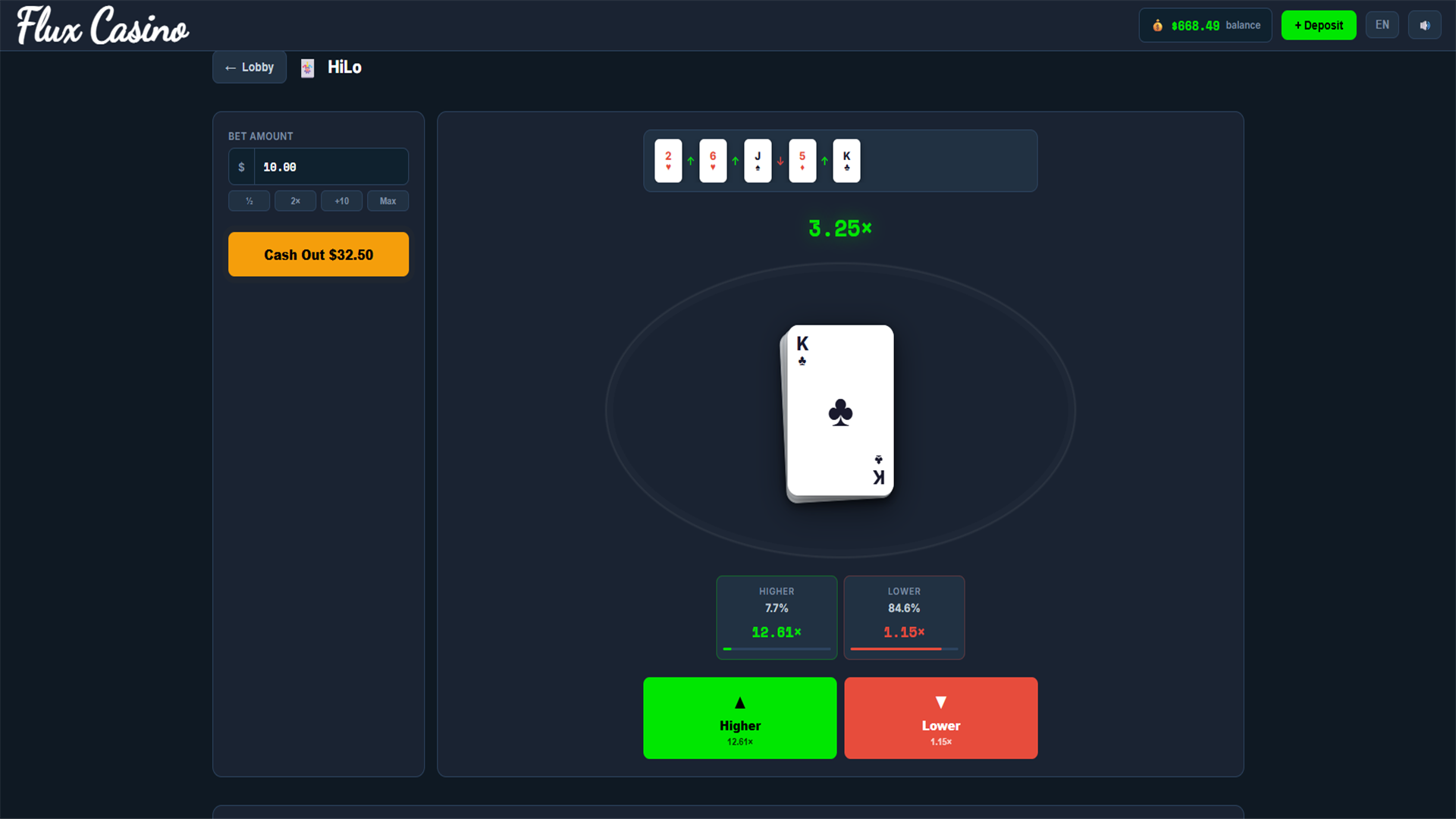 Flux Casino — screenshot 7
