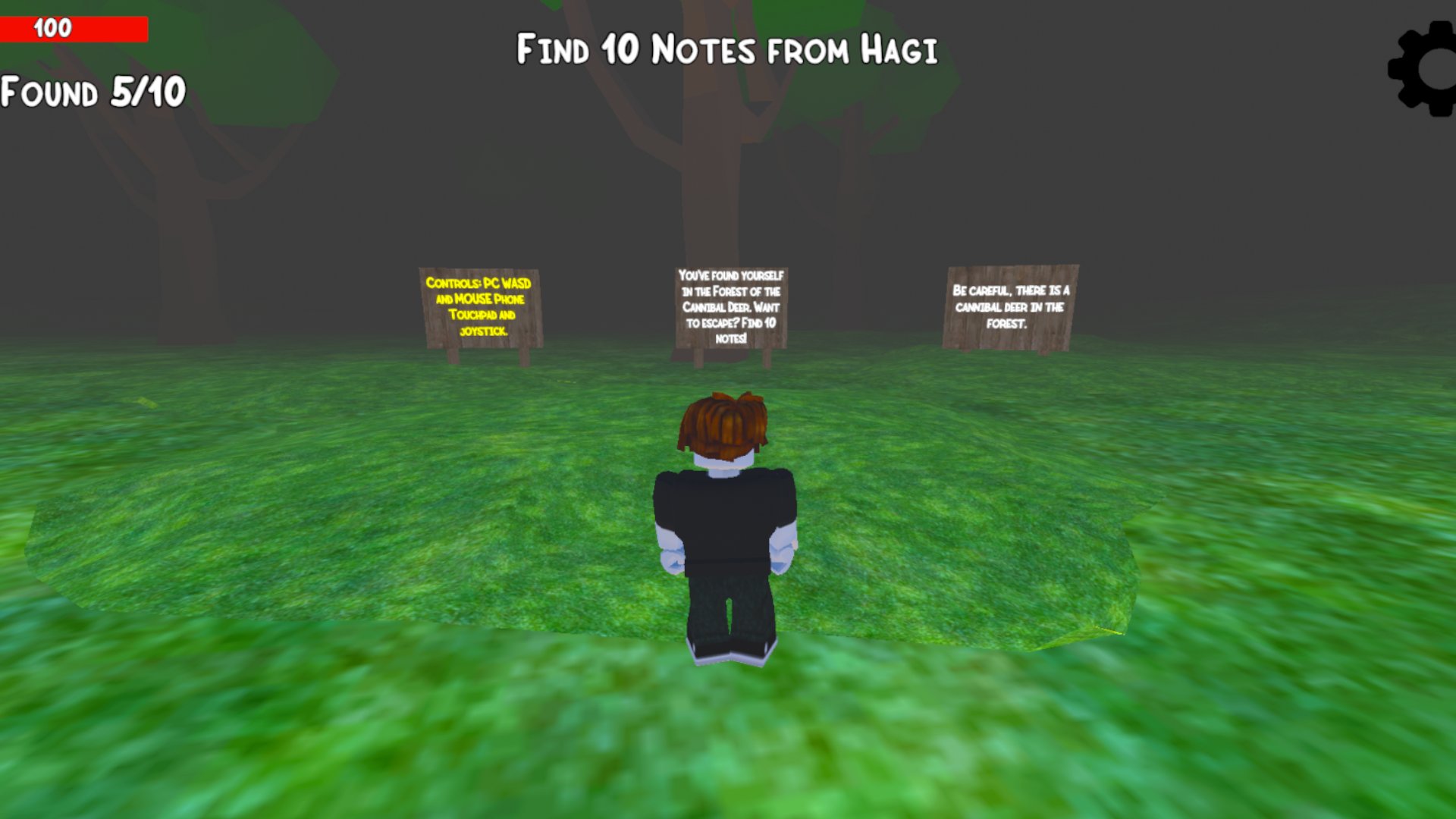Deer Eater: Find the Notes 3D — screenshot 1
