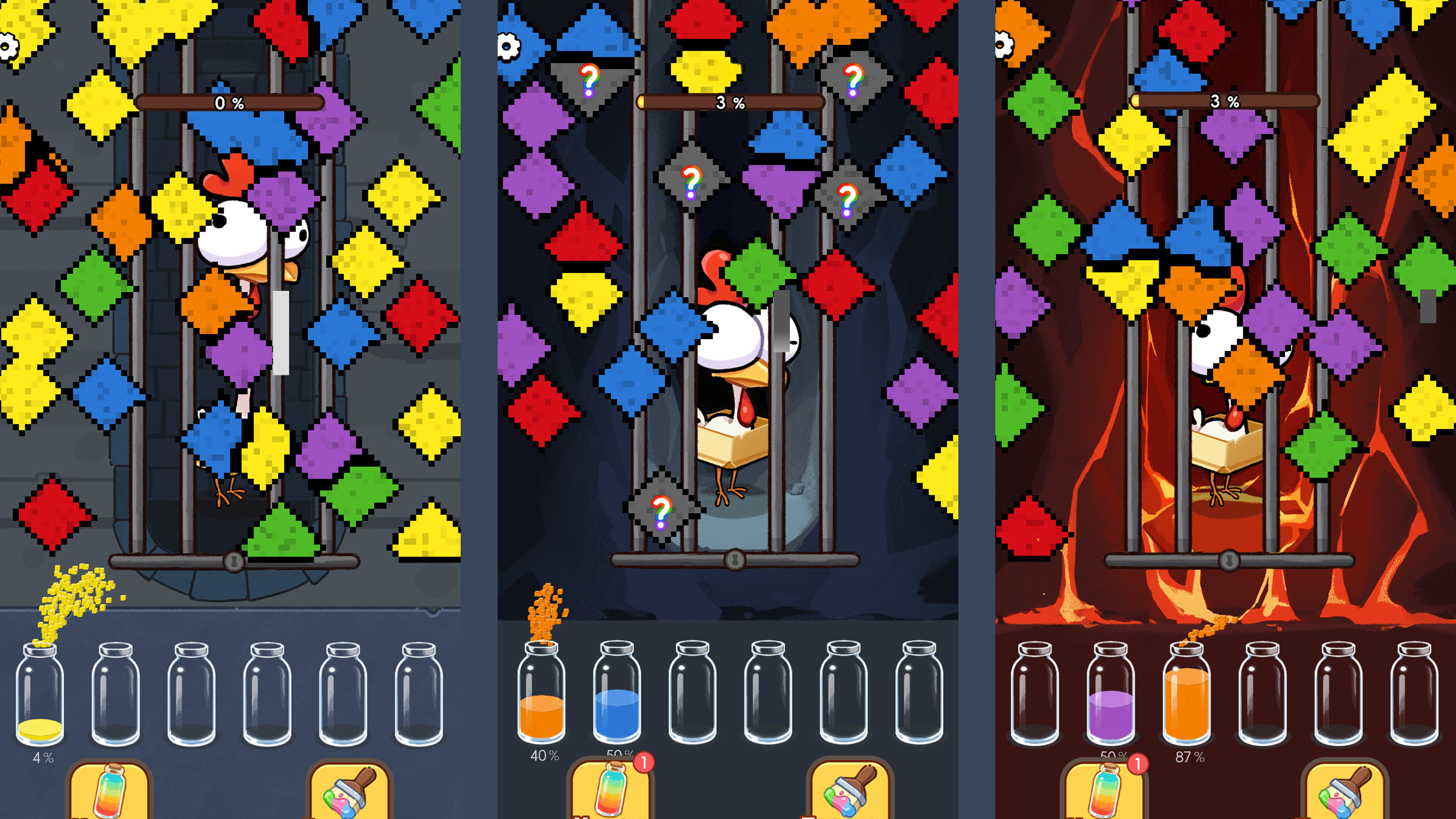 Sand Blocks: Fill Bottle — screenshot 1