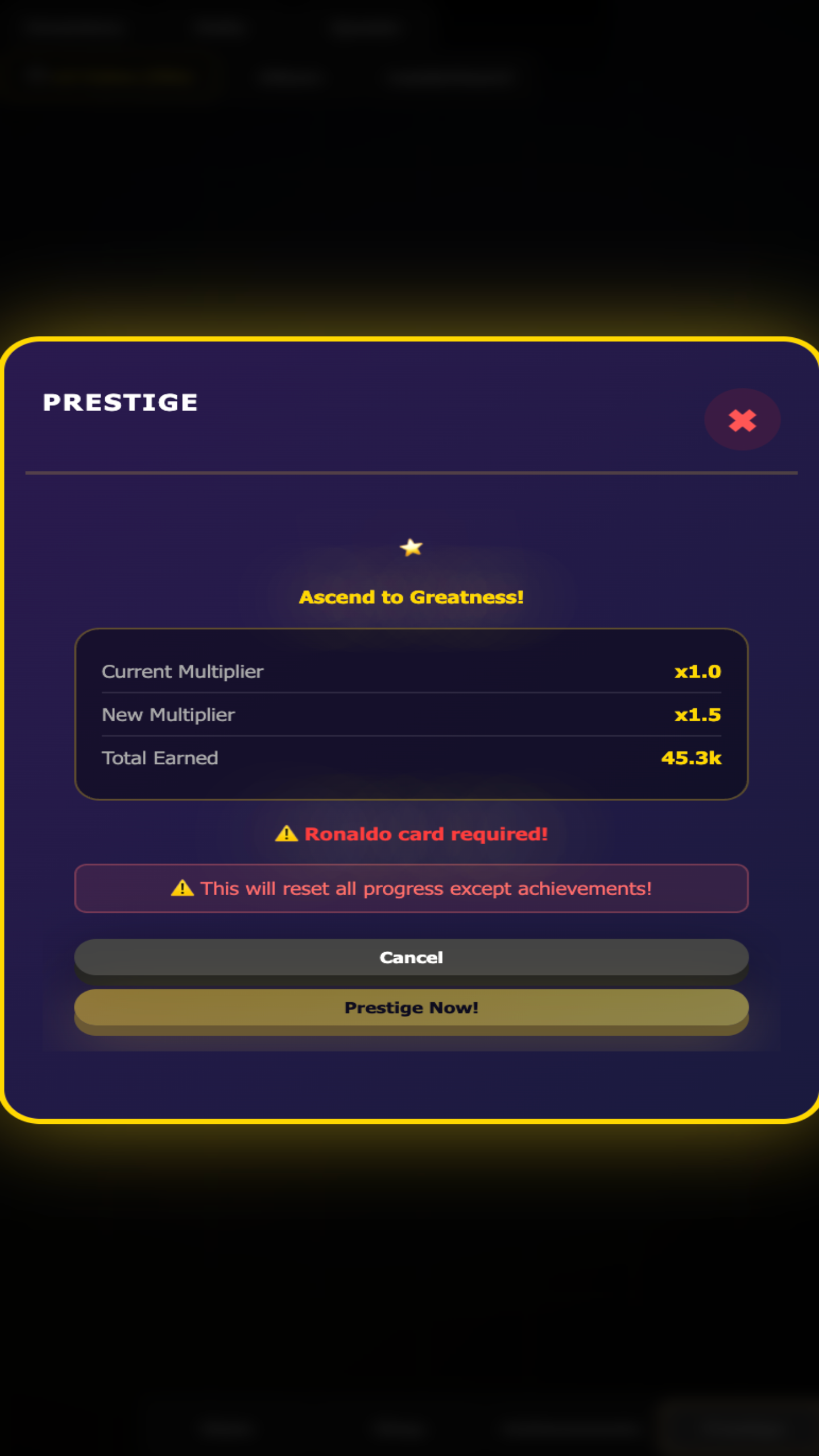 Ronaldo RNG: Card Collection screenshot 6