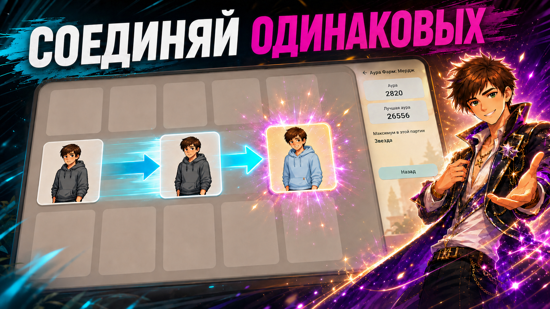 Аура Фарм: Мердж — screenshot 4
