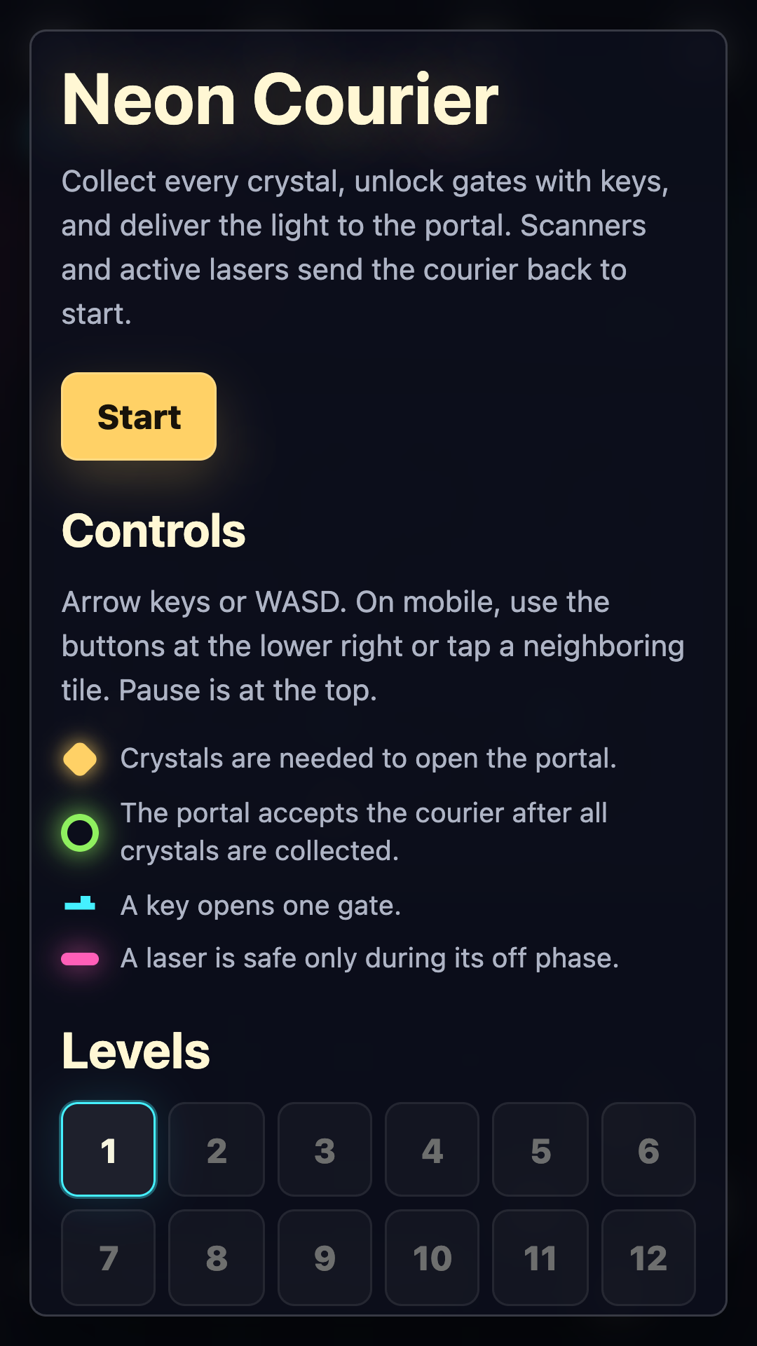 Neon Courier screenshot 4
