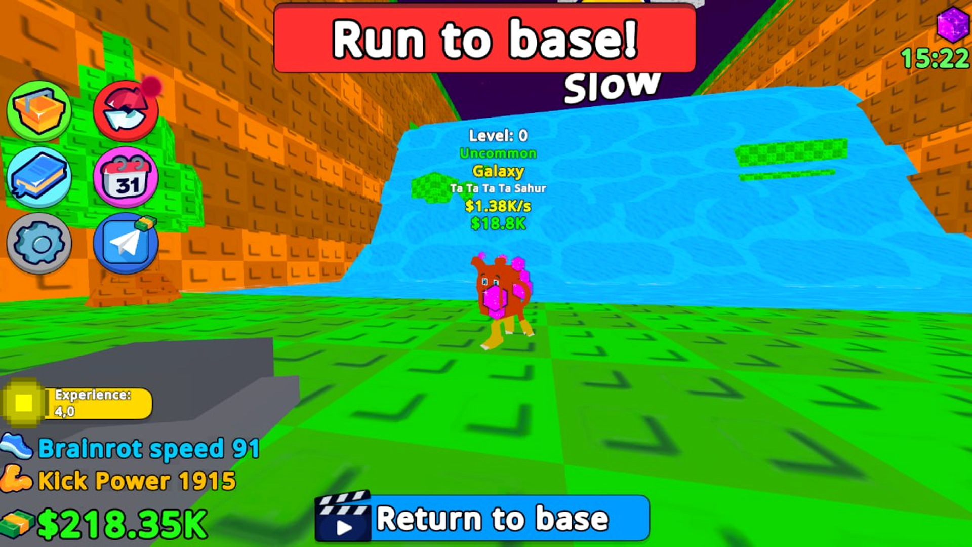 Kick Lucky Block to Earn Brainrot! screenshot