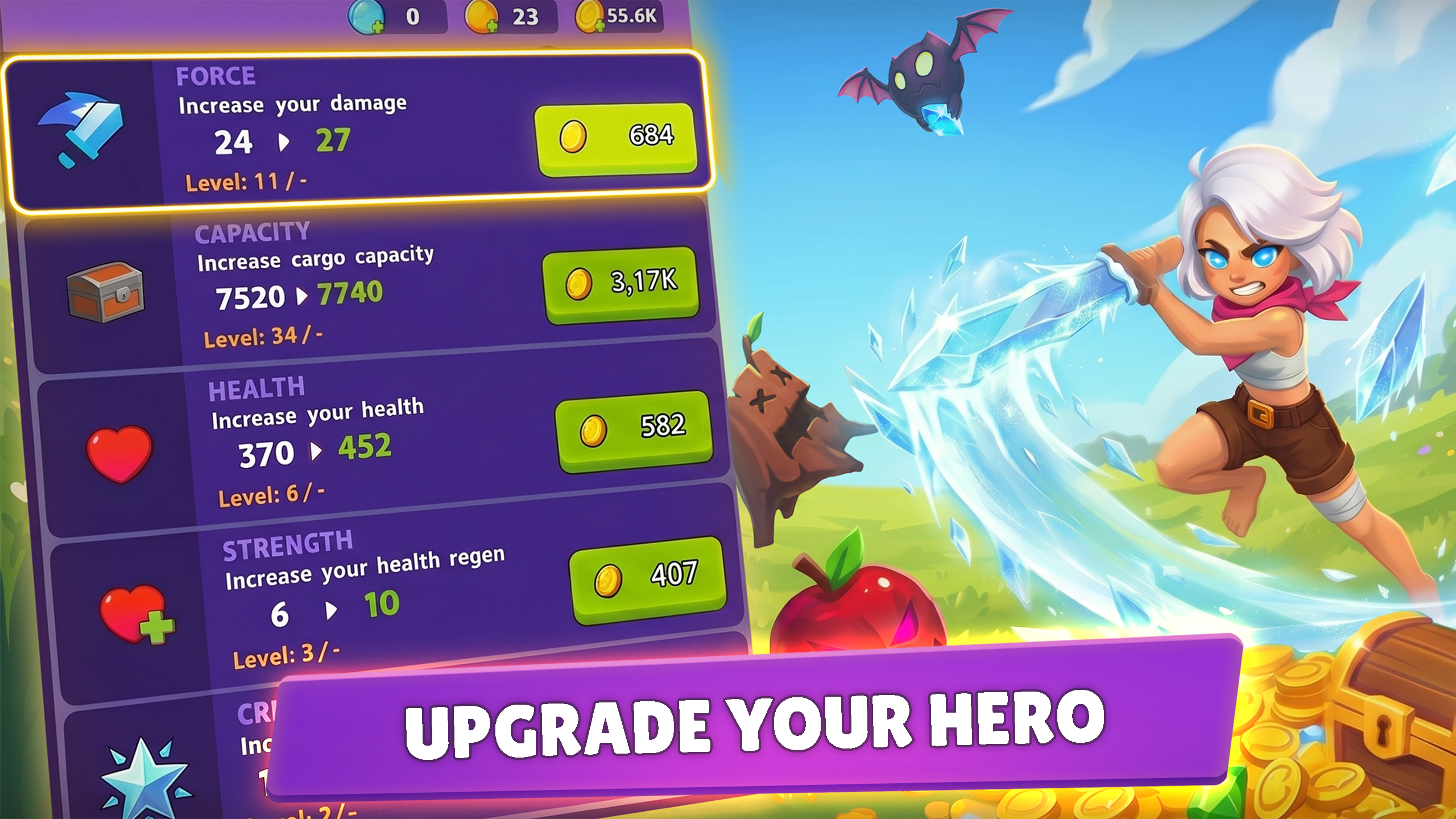 Up Hero — screenshot 1
