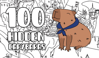 100 Hidden Capybaras