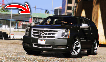 Drift on Cadillac Escalade 6.0!