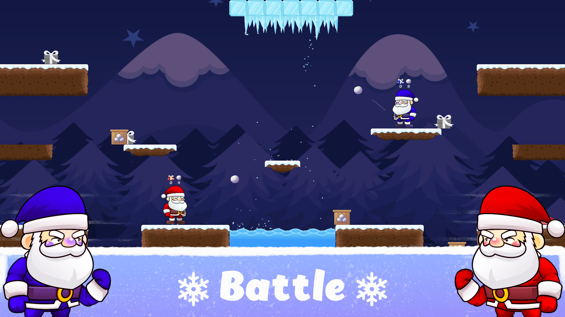 Santa Claus vs Jack Frost screenshot