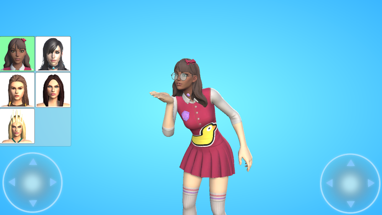Color the girls 3D screenshot