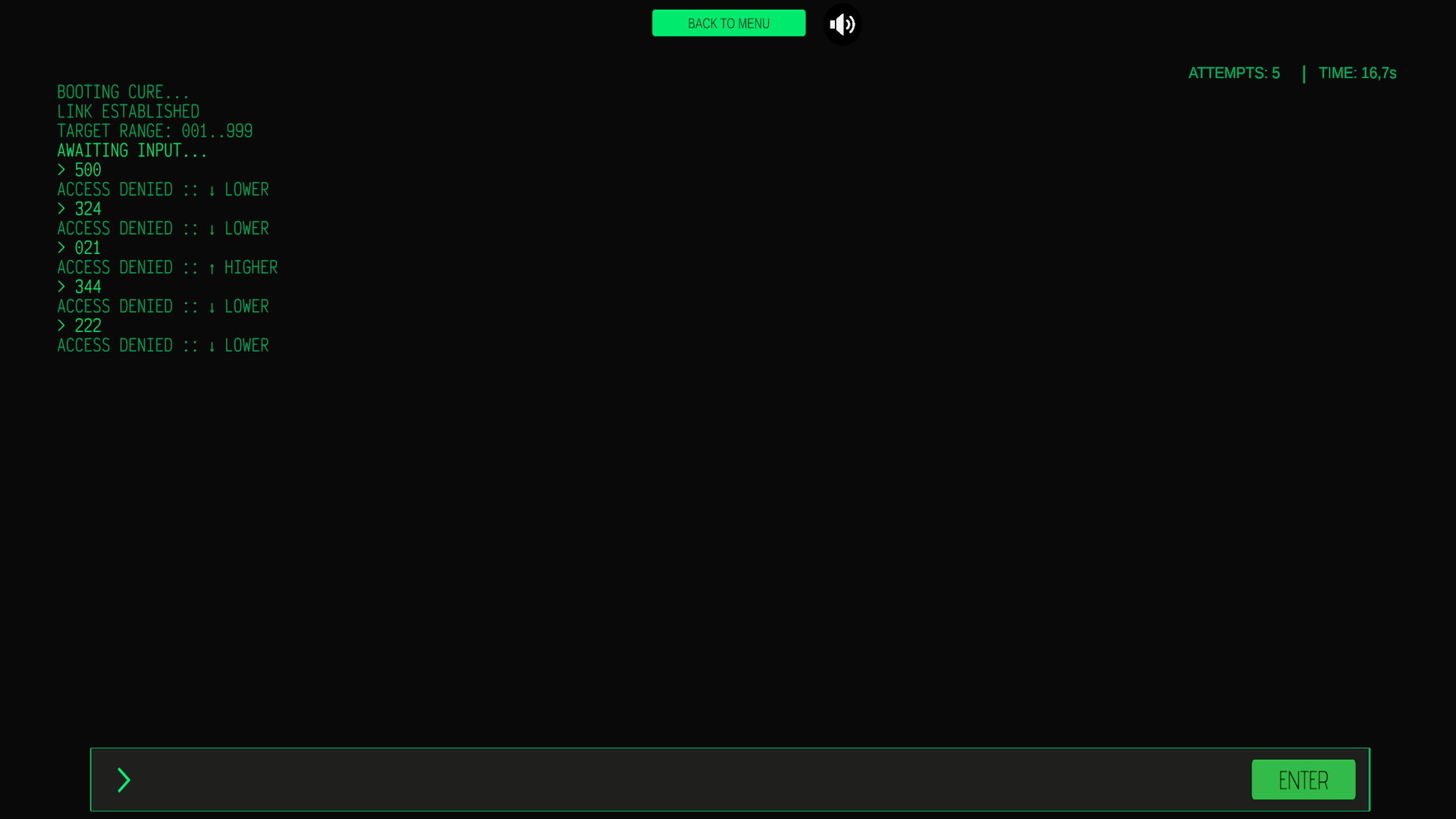 Access terminal — screenshot 4
