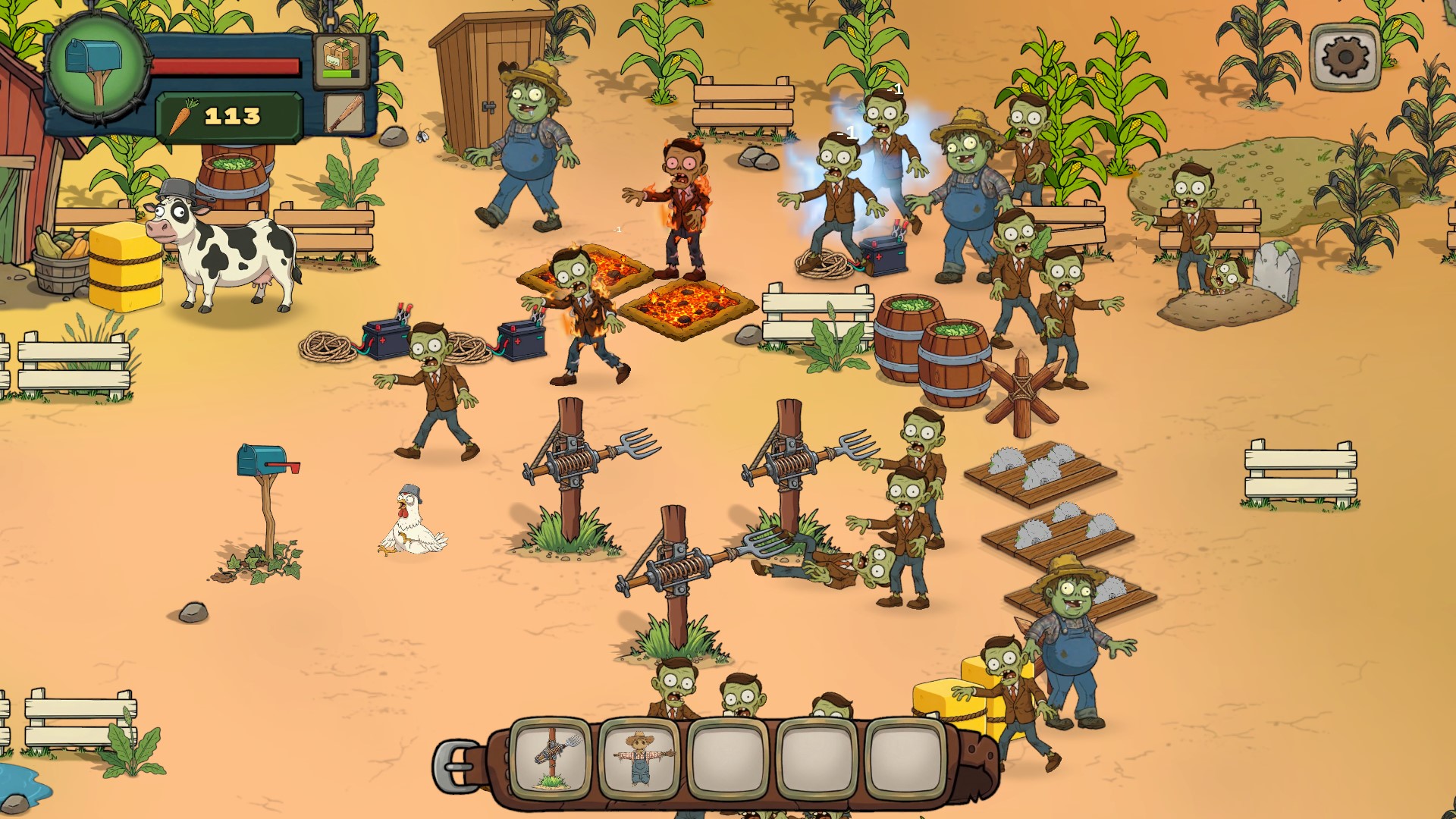 Farmer Bob vs. Zombies — screenshot 1
