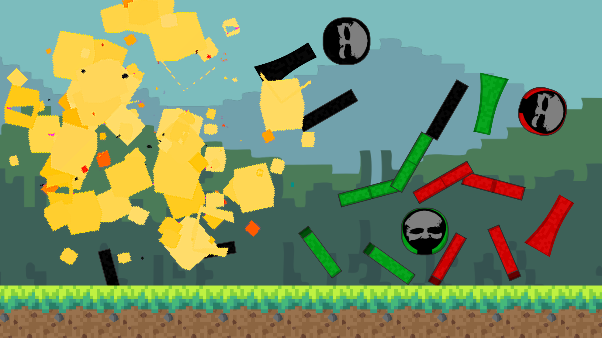Sprunki Sandbox War Mod screenshot