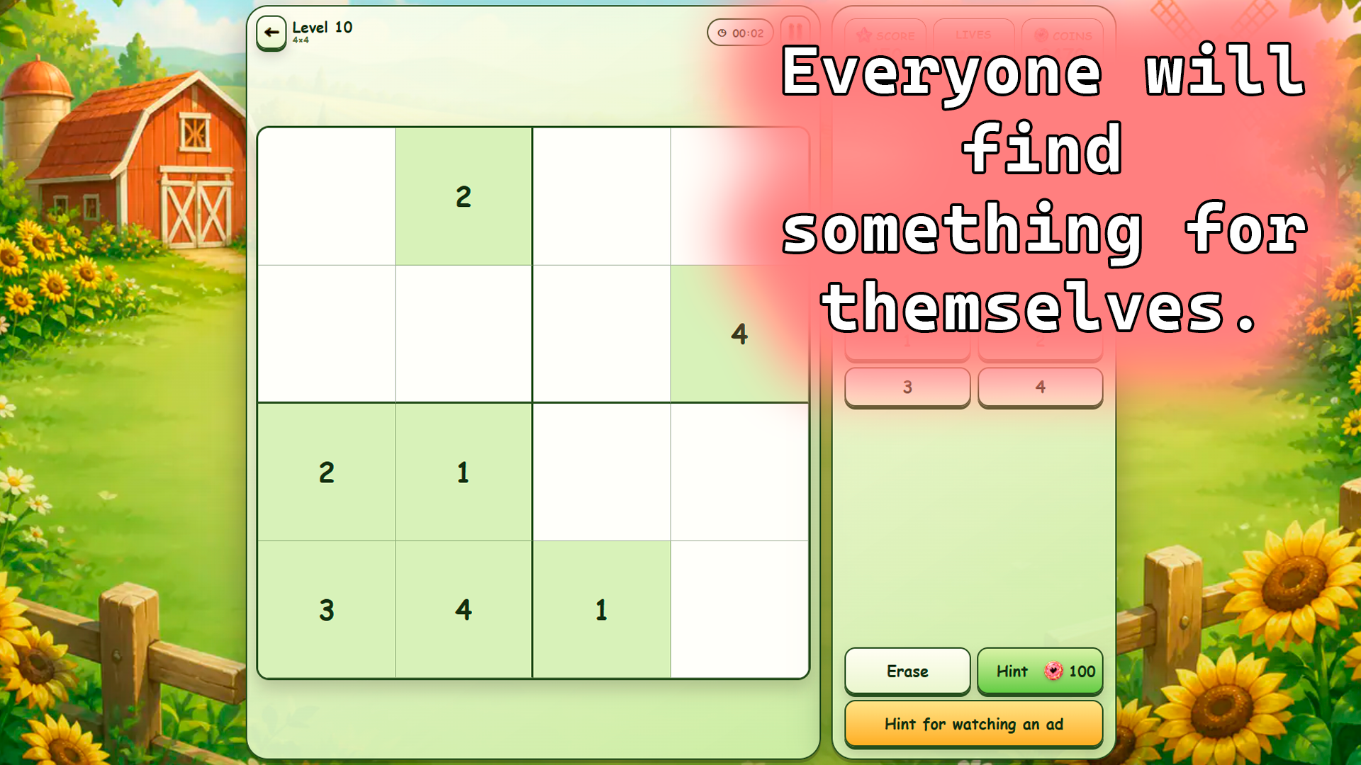 Sudoku for Girls — screenshot 3