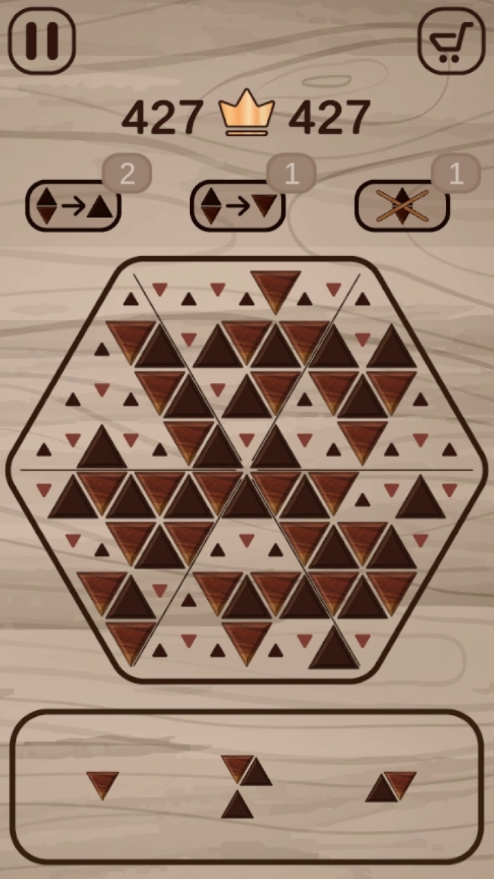 Triangular Wooden Blocks screenshot 3