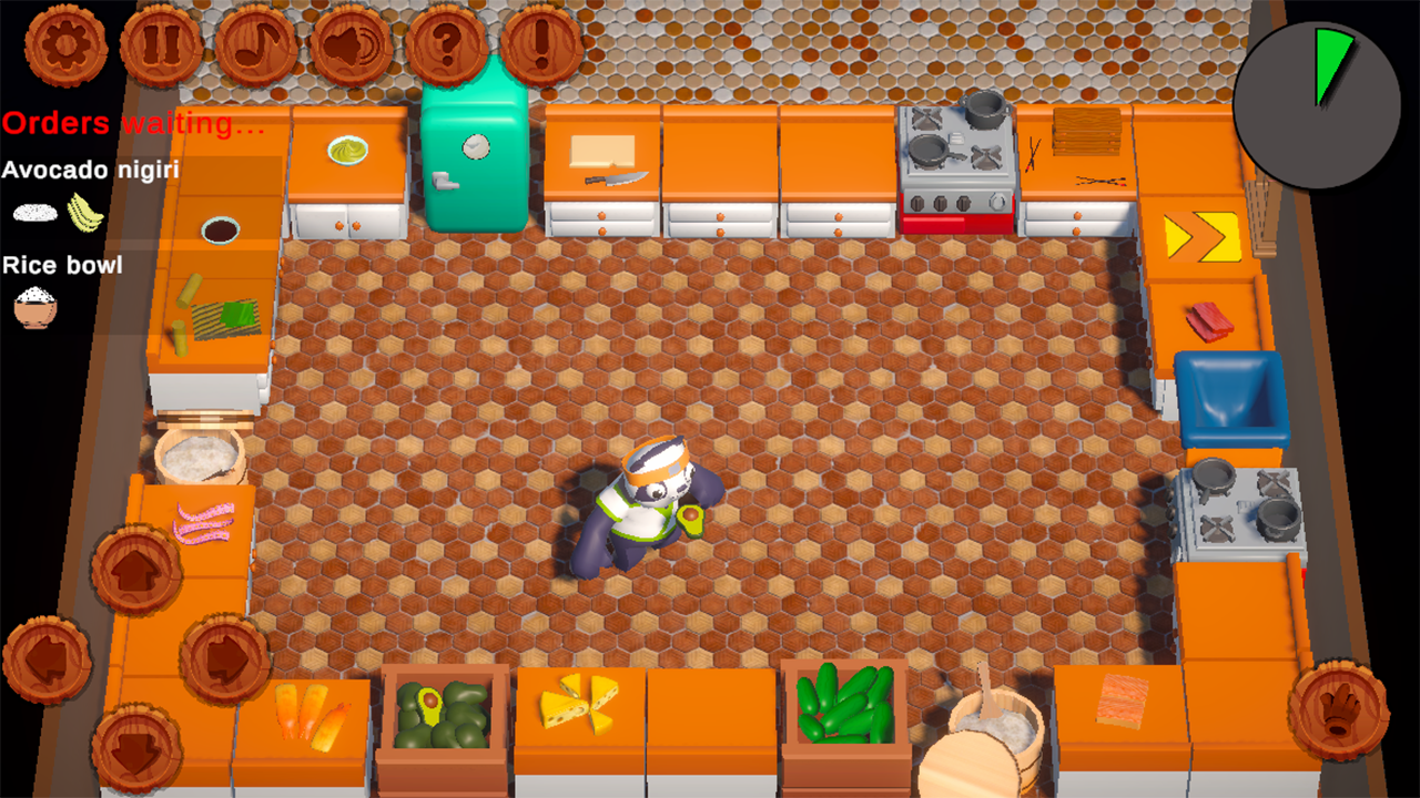 Panda sushi — screenshot 2