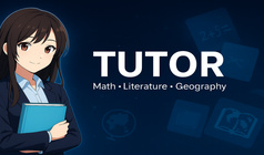 Tutor - Math, Literature, Geography