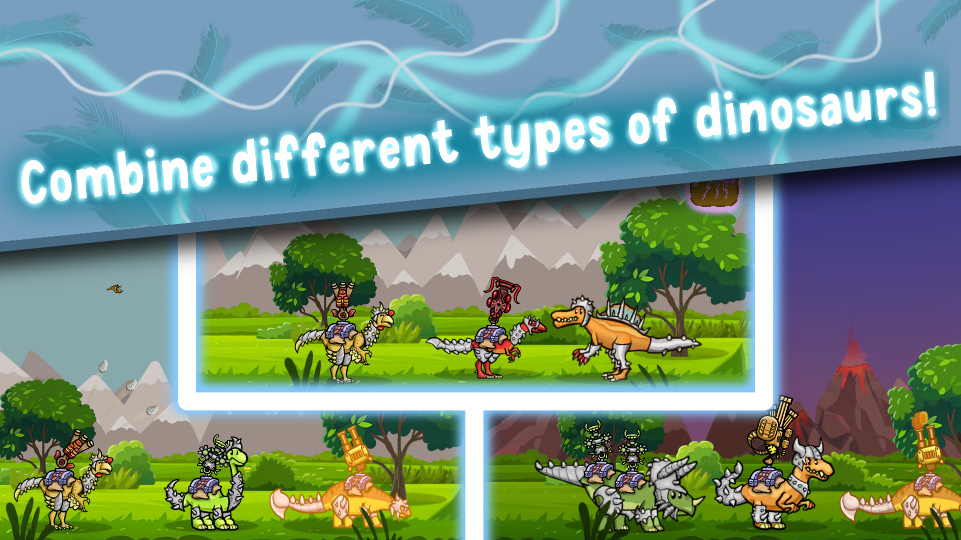 Dinosaurs vs Asteroids — screenshot 1