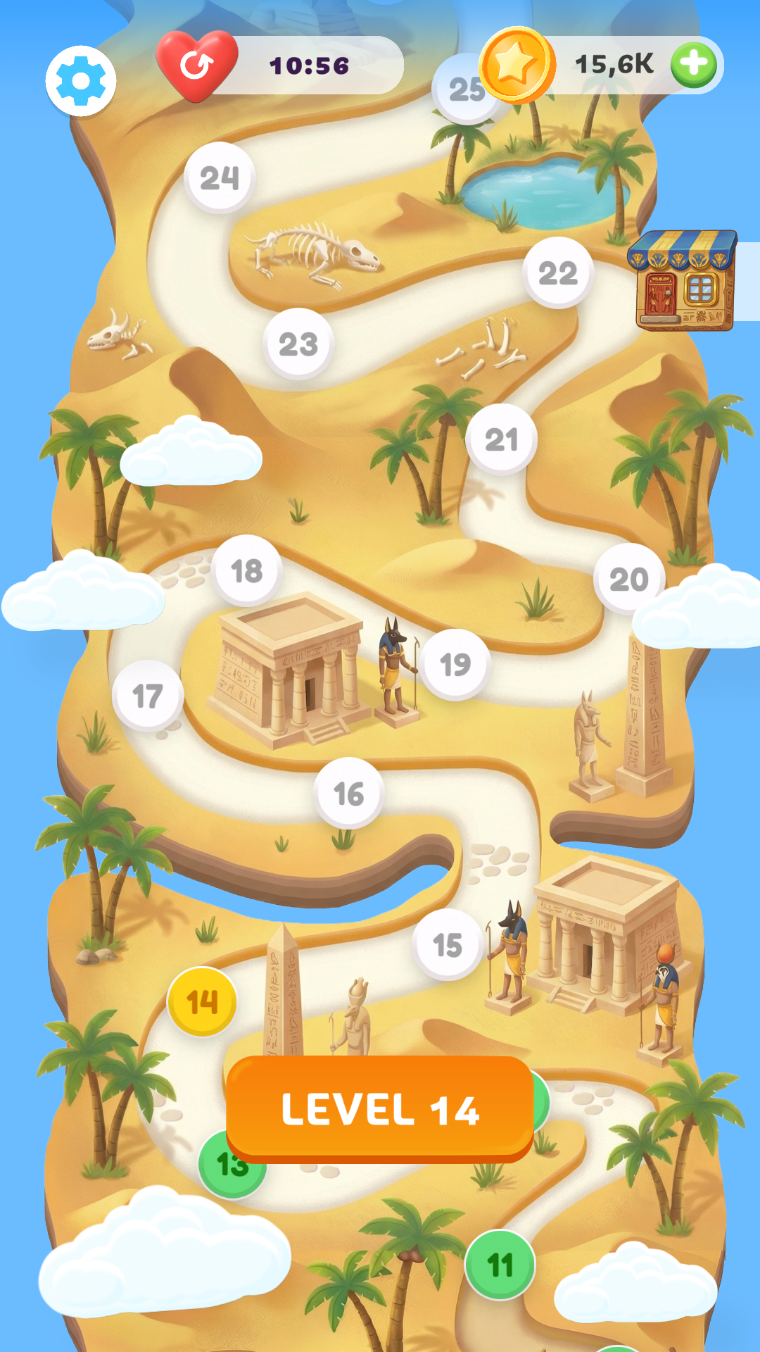 Mahjong: Mysteries of Egypt screenshot 13