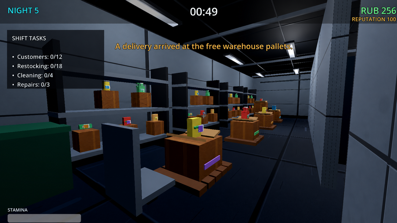 Night Store Shift 3D — screenshot 2