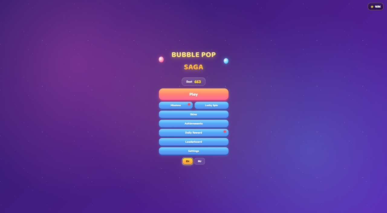 Bubble Pop Saga — screenshot 1