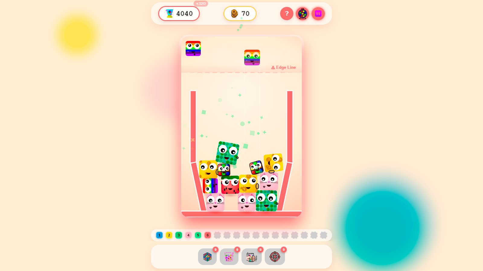 Jelly Evolution: Merge the Cubes — screenshot 1