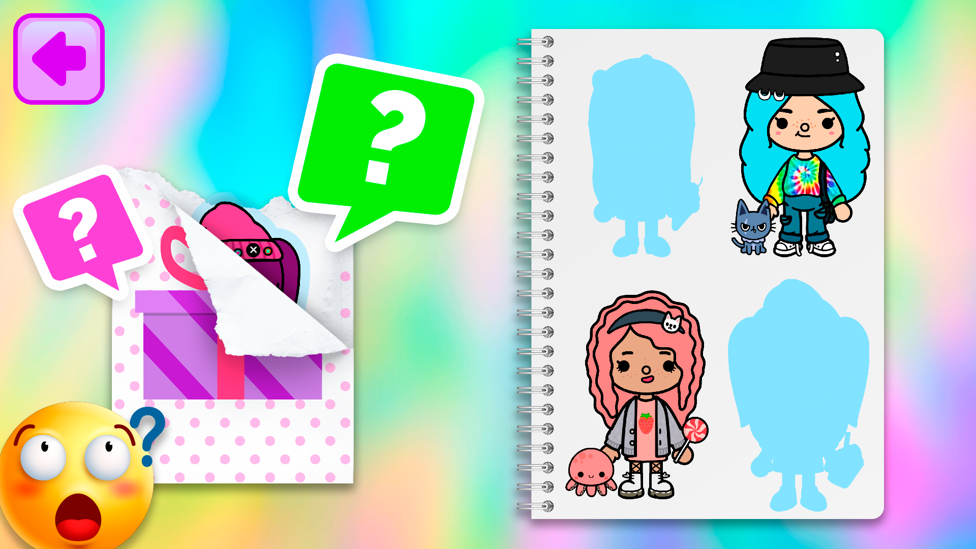 Paper Surprises: Unpacking Toys screenshot