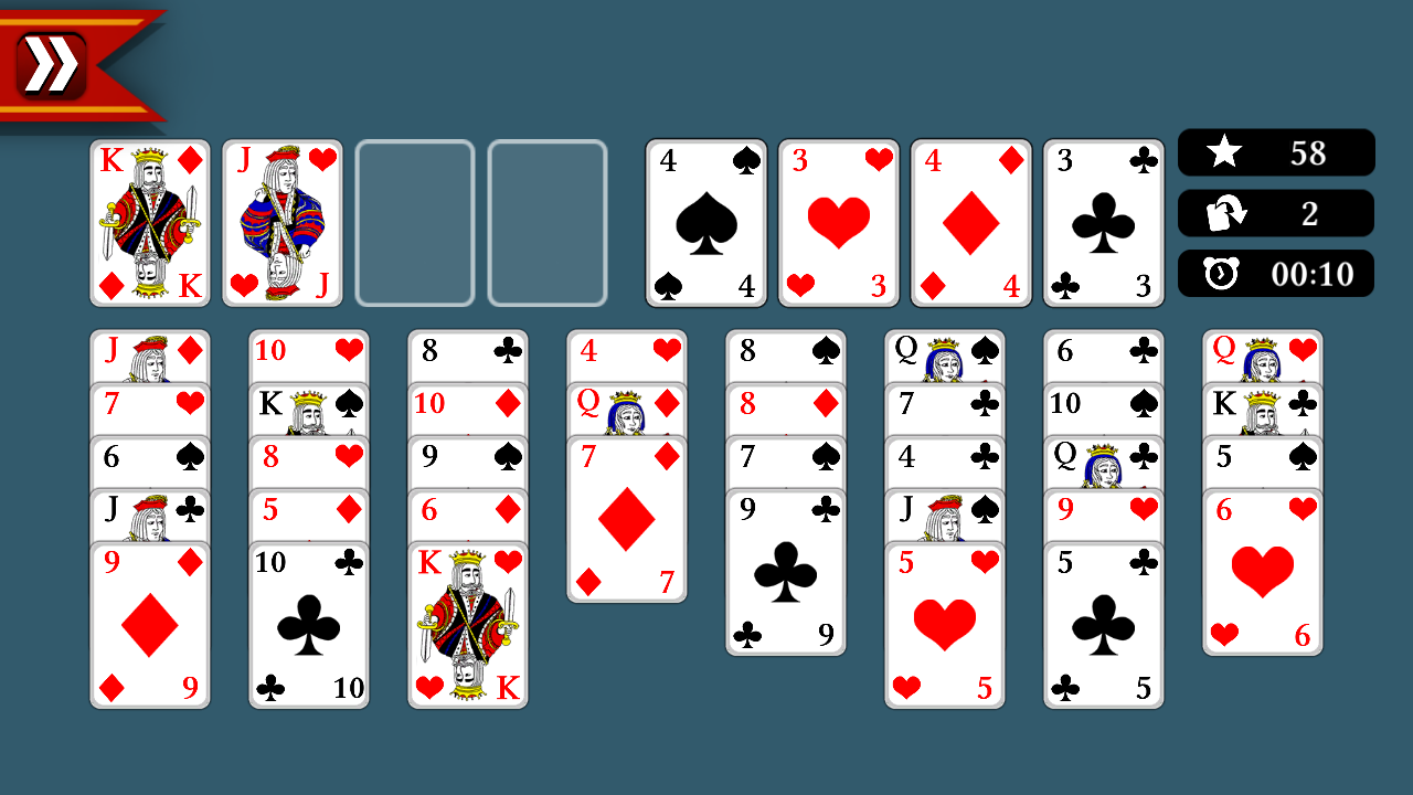 Classic Solitaire Free Cell screenshot