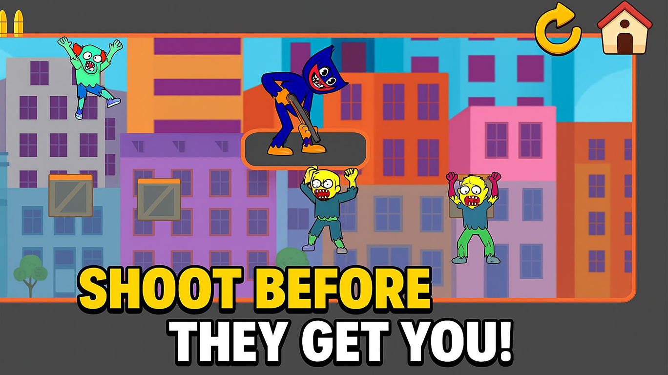 Blue Monster Attack — screenshot 2