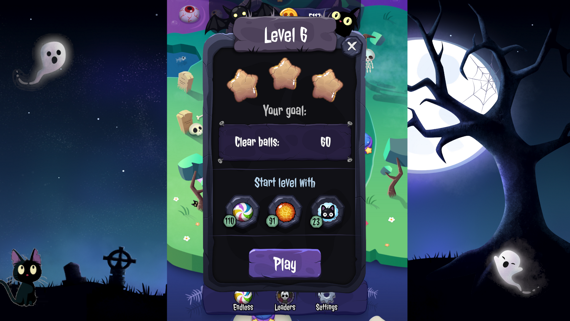 Scary Balls - All in a Row screenshot 2
