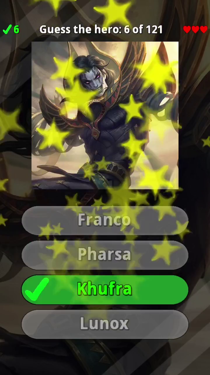 Mobile Legends heroes - quiz screenshot 13