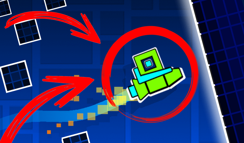 Geometry Dash: 2D Корабль game cover